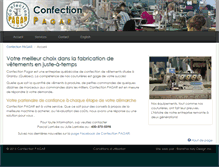 Tablet Screenshot of confectionpagar.com